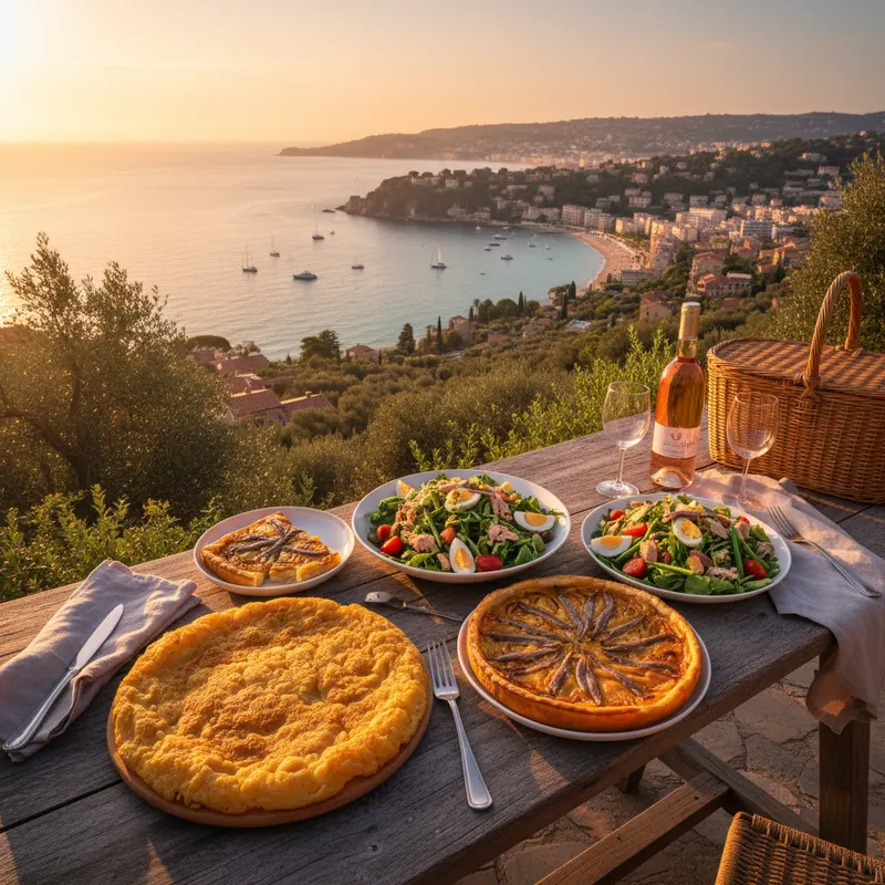 meilleurs restaurants nice cuisine nicoise vue