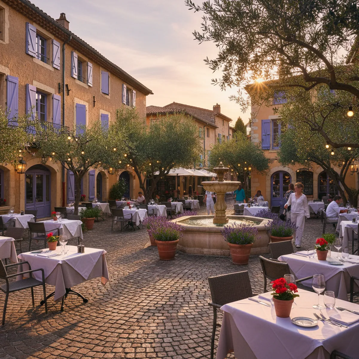 Village perché de Mougins ruelles fleuries et restaurants gastronomiques Côte d'Azur