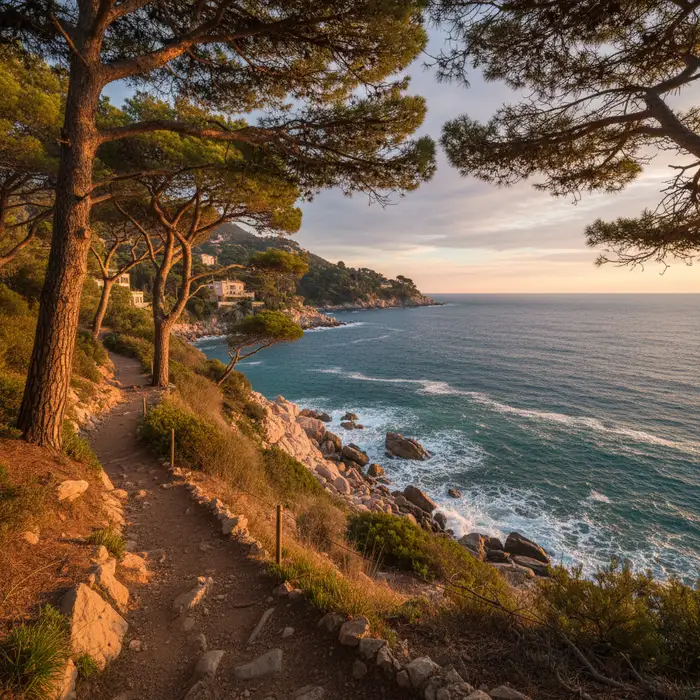 randonnee sentier littoral cap ferrat vue