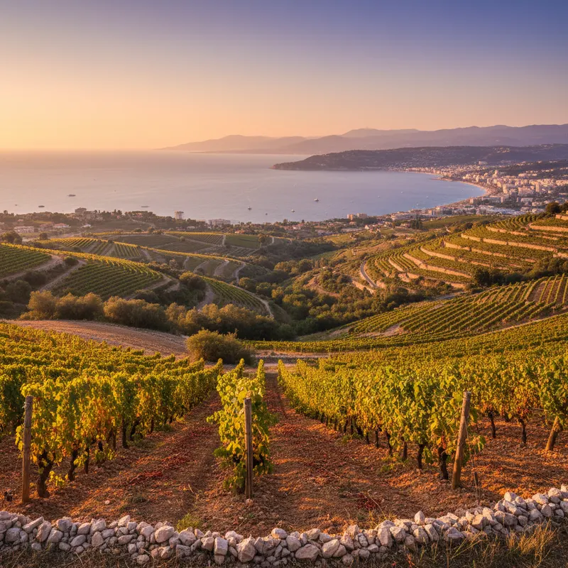 vins bellet nice vignoble meconnu vue