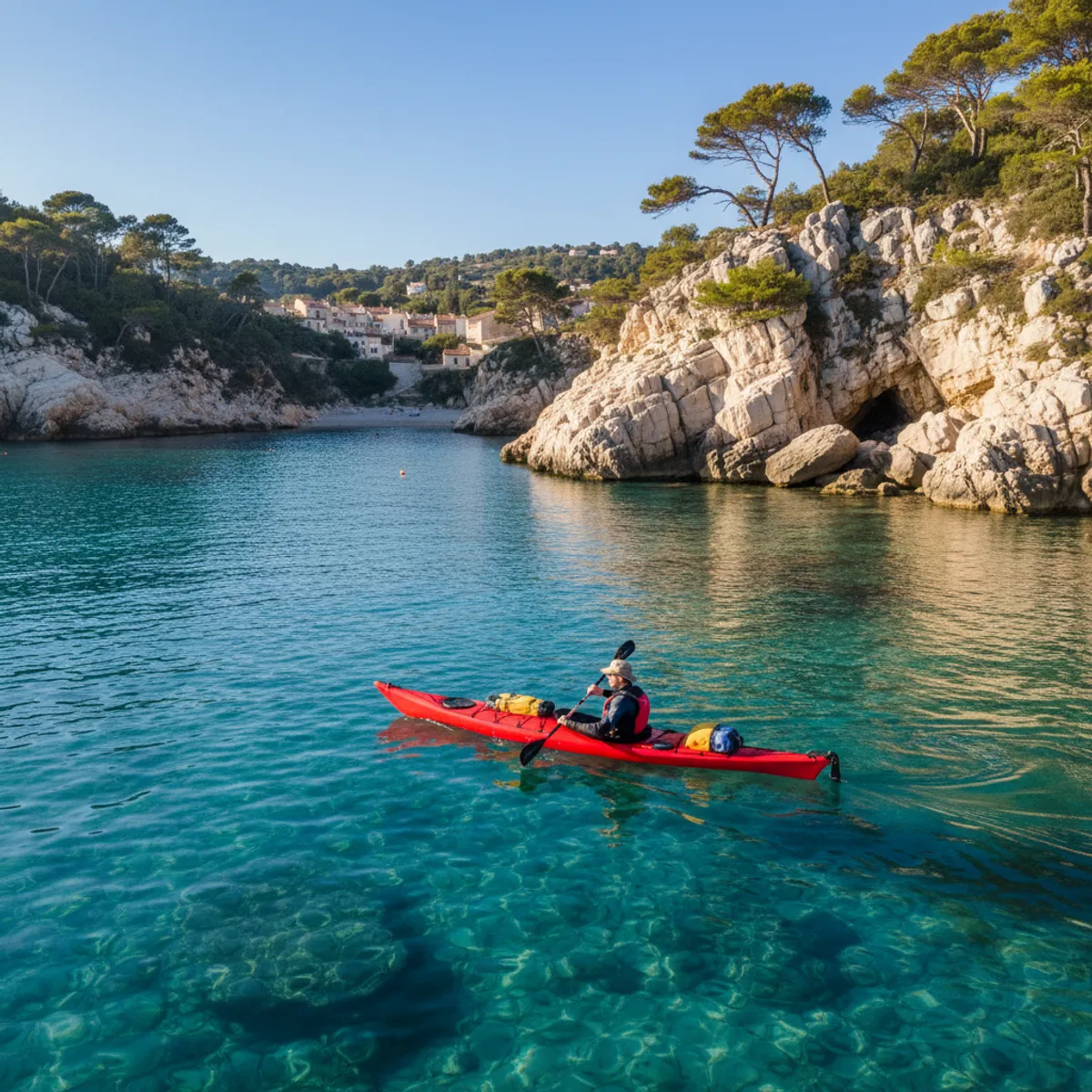 Activités Côte d'Azur randonnée kayak plongée voile sentier littoral mer Méditerranée